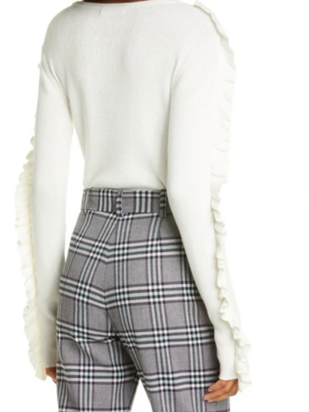 See by Chloe Ruffle Sleeve Sweater
